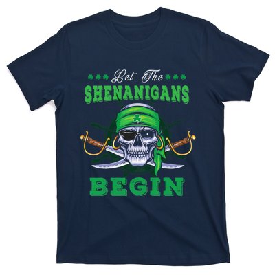 Gasparilla St. Patrick's Pirate Let The Shenanigans Begin T-Shirt