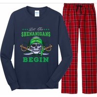 Gasparilla St. Patrick's Pirate Let The Shenanigans Begin Long Sleeve Pajama Set