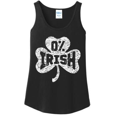 Green Saint Patrick's Day Lucky Irish Ireland St Patty Party Ladies Essential Tank