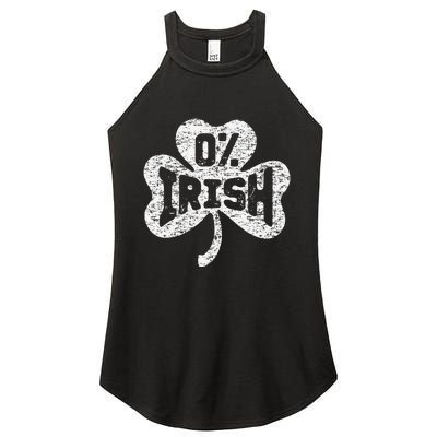 Green Saint Patrick's Day Lucky Irish Ireland St Patty Party Women's Perfect Tri Rocker Tank