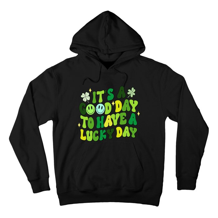 Groovy St Patricks Day Party funny Green Hoodie