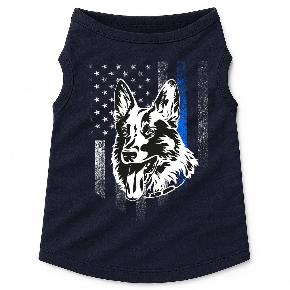 German Shepherd Police Dog Doggie Tank