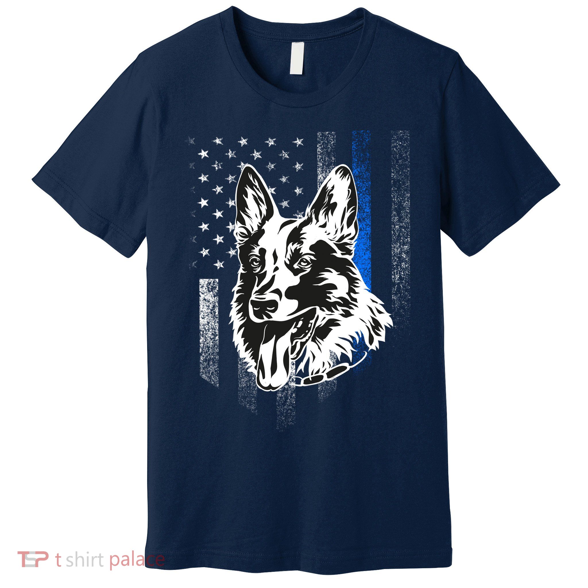 German Shepherd Police Dog Premium T-Shirt