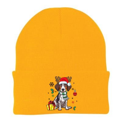 German Shorthaired Pointer Dog Santa Merry Xmas Christmas Knit Cap Winter Beanie