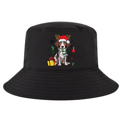 German Shorthaired Pointer Dog Santa Merry Xmas Christmas Cool Comfort Performance Bucket Hat