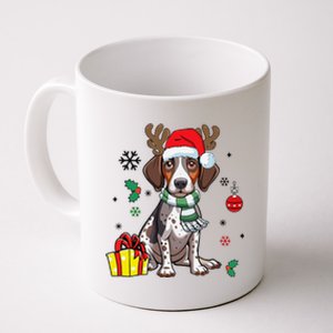 German Shorthaired Pointer Dog Santa Merry Xmas Christmas Coffee Mug