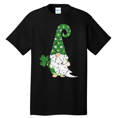 Gnome St. Patricks Day Irish Celebration Shamrock Women Tall T-Shirt