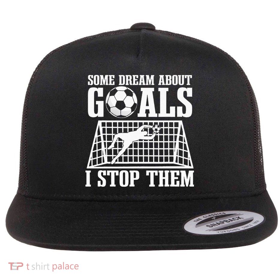 Goalie Soccer Player Goalkeeper Team Keeper Sport Goaltender Flatbill Hat