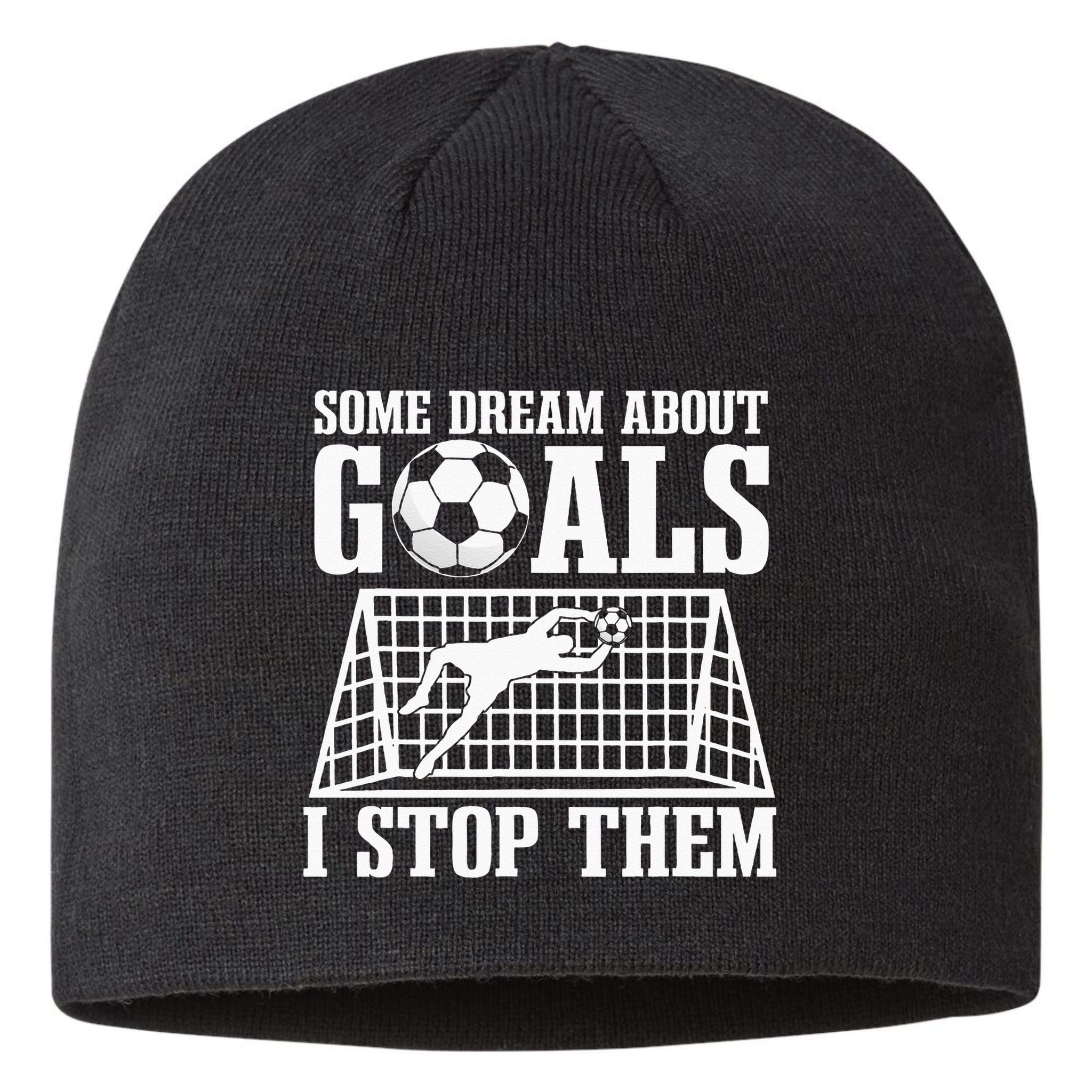 Goalie Soccer Player Goalkeeper Team Keeper Sport Goaltender Sustainable Beanie