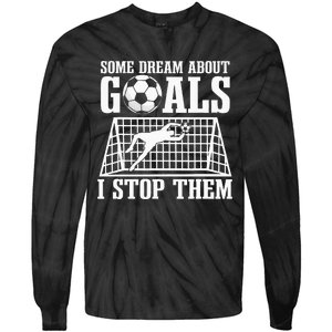 Goalie Soccer Player Goalkeeper Team Keeper Sport Goaltender Tie-Dye Long Sleeve Shirt