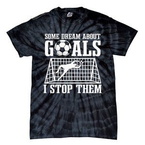 Goalie Soccer Player Goalkeeper Team Keeper Sport Goaltender Tie-Dye T-Shirt