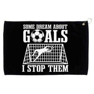 Goalie Soccer Player Goalkeeper Team Keeper Sport Goaltender Grommeted Golf Towel