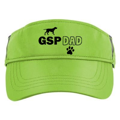 Ger Shorthaired Pointer Dad Dog Adopt Rescue Fathers Day Gift Adult Drive Performance Visor