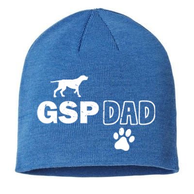 Ger Shorthaired Pointer Dad Dog Adopt Rescue Fathers Day Gift Sustainable Beanie