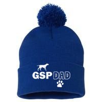 Ger Shorthaired Pointer Dad Dog Adopt Rescue Fathers Day Gift Pom Pom 12in Knit Beanie