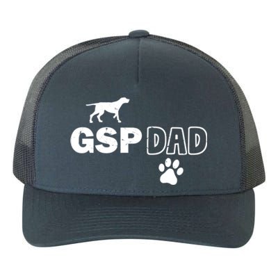 Ger Shorthaired Pointer Dad Dog Adopt Rescue Fathers Day Gift Yupoong Adult 5-Panel Trucker Hat