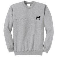 German Shorthair Pointer GSP MOM Dad Tall Sweatshirt