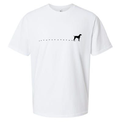 German Shorthair Pointer GSP MOM Dad Sueded Cloud Jersey T-Shirt