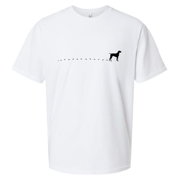 German Shorthair Pointer GSP MOM Dad Sueded Cloud Jersey T-Shirt