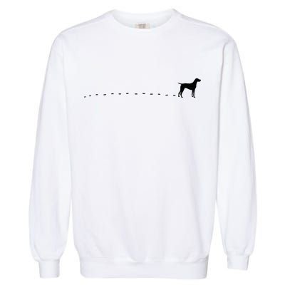 German Shorthair Pointer GSP MOM Dad Garment-Dyed Sweatshirt