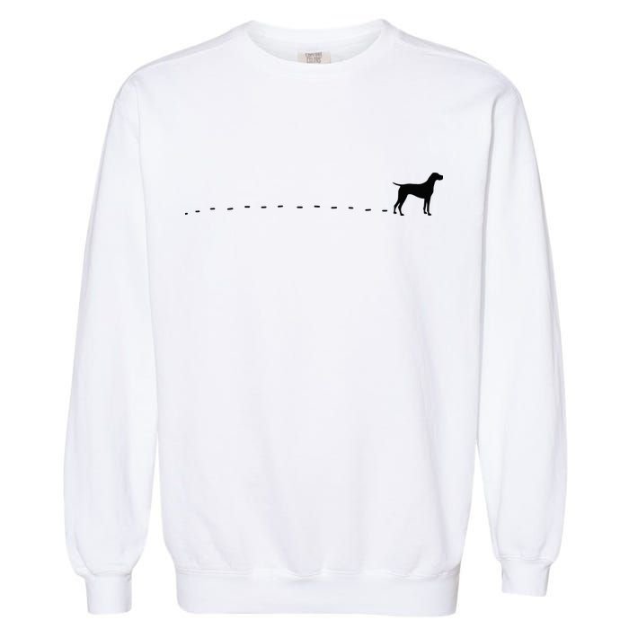 German Shorthair Pointer GSP MOM Dad Garment-Dyed Sweatshirt