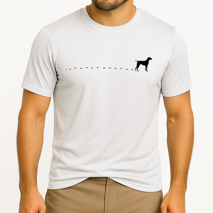 German Shorthair Pointer GSP MOM Dad Performance Shirt