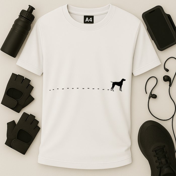 German Shorthair Pointer GSP MOM Dad Performance Shirt