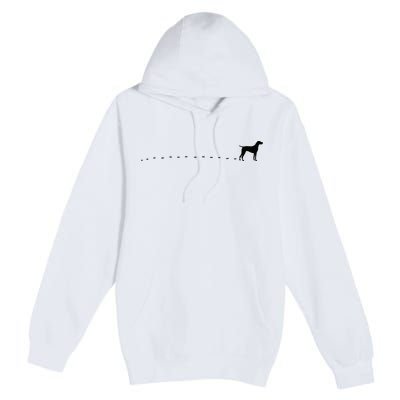 German Shorthair Pointer GSP MOM Dad Premium Pullover Hoodie