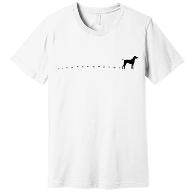 German Shorthair Pointer GSP MOM Dad Premium T-Shirt