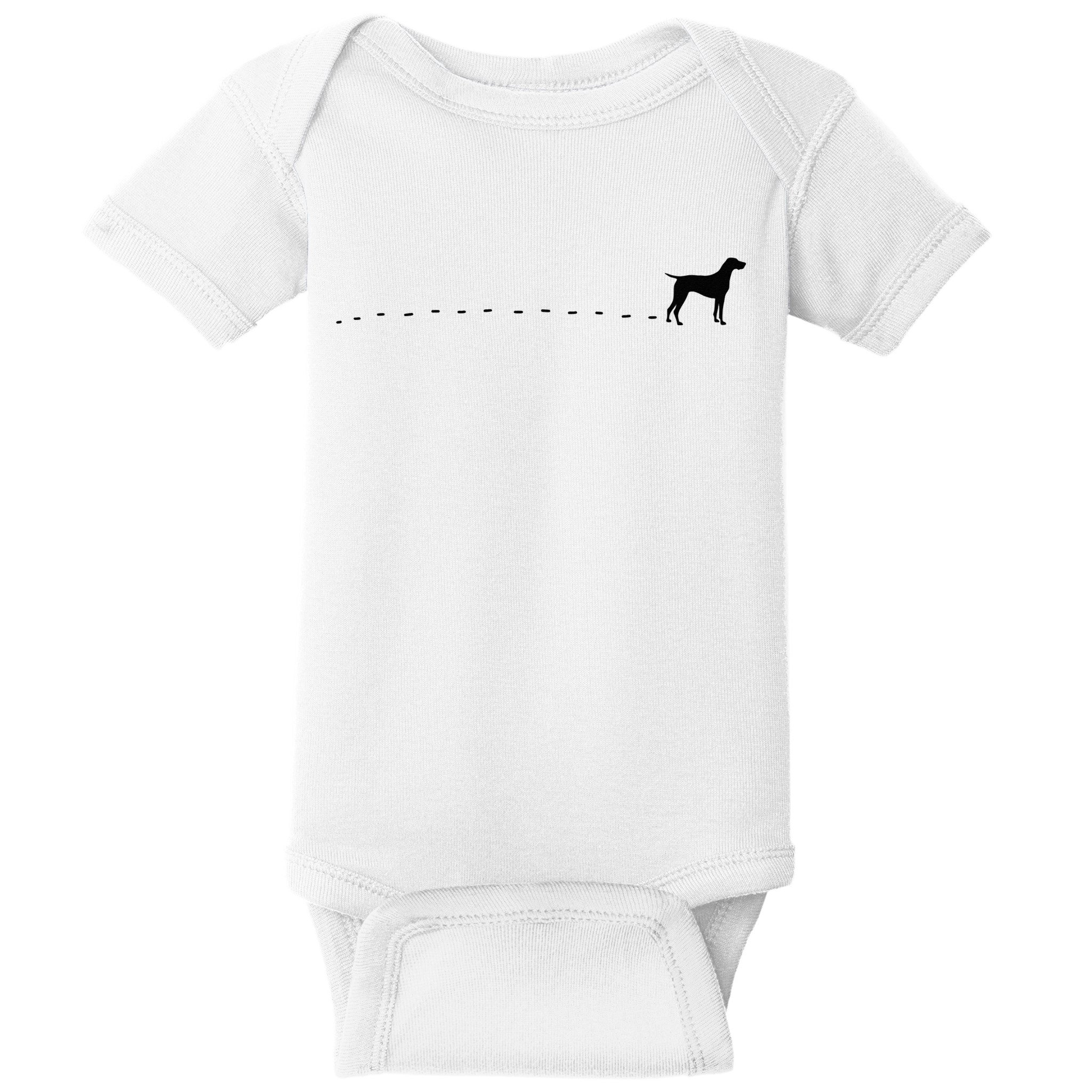 German Shorthair Pointer GSP MOM Dad Baby Bodysuit