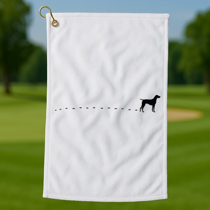 German Shorthair Pointer GSP MOM Dad Golf Towel