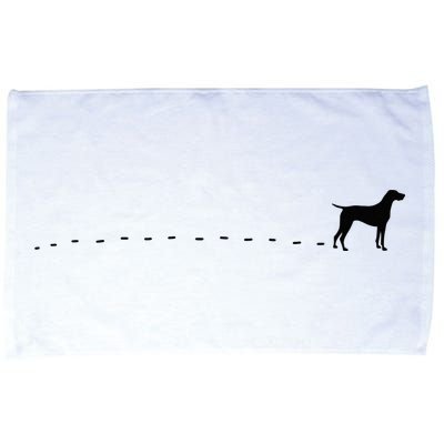 German Shorthair Pointer GSP MOM Dad Microfiber Hand Towel