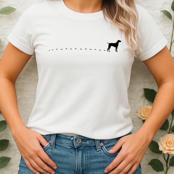 German Shorthair Pointer GSP MOM Dad Womens T-Shirt