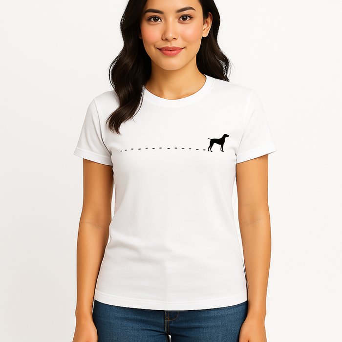 German Shorthair Pointer GSP MOM Dad Womens T-Shirt