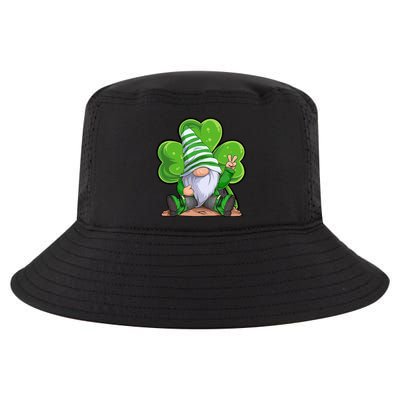 Gnome St Patrick's Day Clover Cool Comfort Performance Bucket Hat