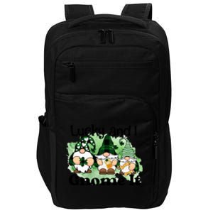 Gnomes St Patrick's Day Family Matching Gnome Shamrock Impact Tech Backpack