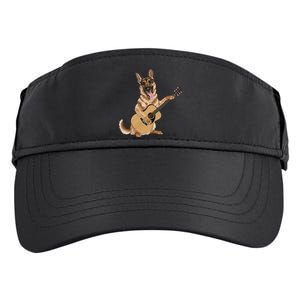 German Shepherd playing the acoustic guitar Adult Drive Performance Visor