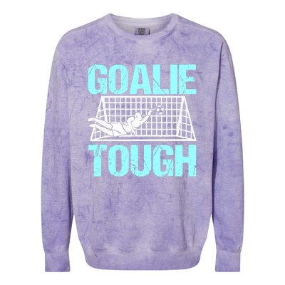 Goalie Soccer Player Goalkeeper Team Keeper Sport Goaltender Colorblast Crewneck Sweatshirt