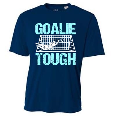 Goalie Soccer Player Goalkeeper Team Keeper Sport Goaltender Cooling Performance Crew T-Shirt