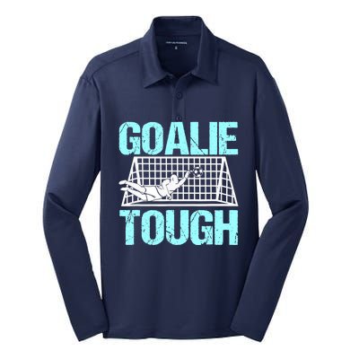 Goalie Soccer Player Goalkeeper Team Keeper Sport Goaltender Silk Touch Performance Long Sleeve Polo