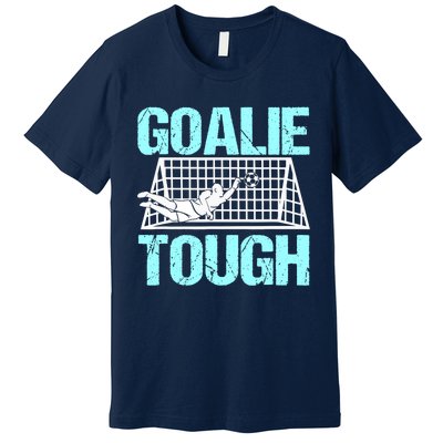 Goalie Soccer Player Goalkeeper Team Keeper Sport Goaltender Premium T-Shirt