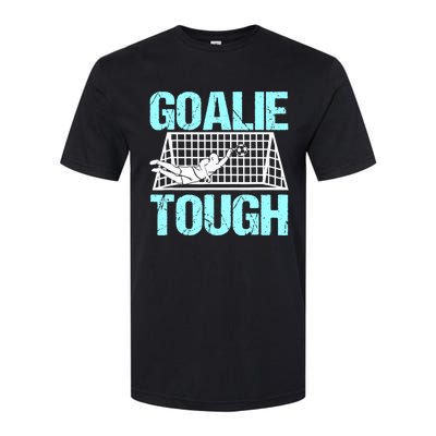 Goalie Soccer Player Goalkeeper Team Keeper Sport Goaltender Softstyle CVC T-Shirt