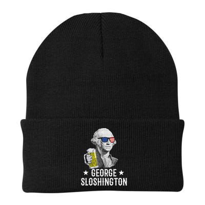 George Sloshington President George Washington Drinking Beer Beanie