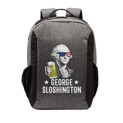 George Sloshington President George Washington Drinking Beer Vector Backpack