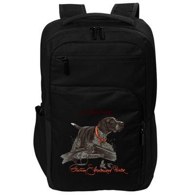 Ger Shorthaired Pointer Meaningful Gift A Born Hunter! Cute Gift Impact Tech Backpack