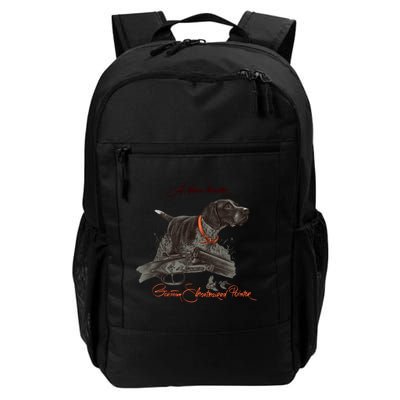 Ger Shorthaired Pointer Meaningful Gift A Born Hunter! Cute Gift Backpack