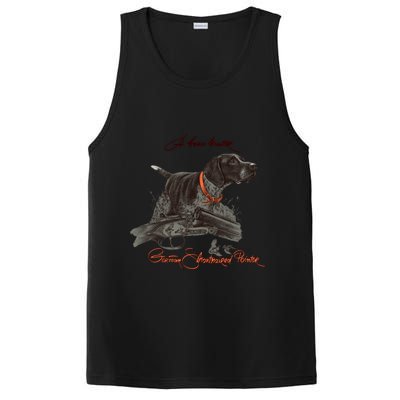 Ger Shorthaired Pointer Meaningful Gift A Born Hunter! Cute Gift PosiCharge Competitor Tank