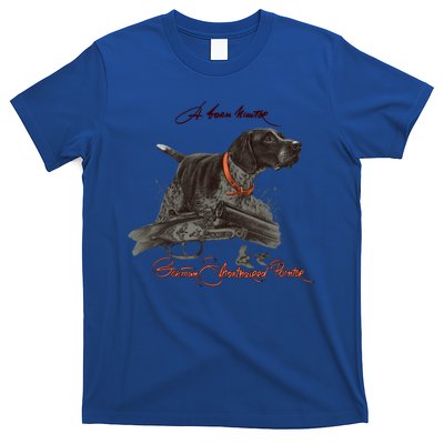 Ger Shorthaired Pointer Meaningful Gift A Born Hunter! Cute Gift T-Shirt