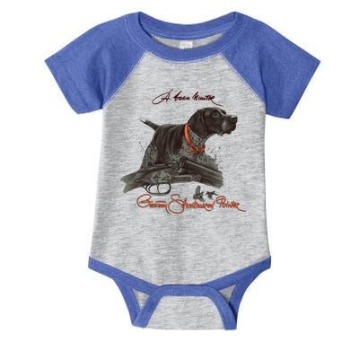 Ger Shorthaired Pointer Meaningful Gift A Born Hunter! Cute Gift Infant Baby Jersey Bodysuit