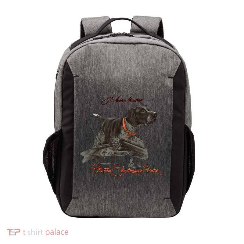 Ger Shorthaired Pointer Meaningful Gift A Born Hunter! Cute Gift Vector Backpack